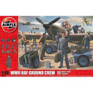 1/48 WWII RAF Ground Crew Назменая команда обслуживания самолета