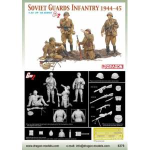 1/35 Фигуры Soviet Guards Infantry 1944-45
