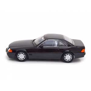 1/18 Mercedes-Benz 500SL R129 1993 родстер с жесткой крышей черный