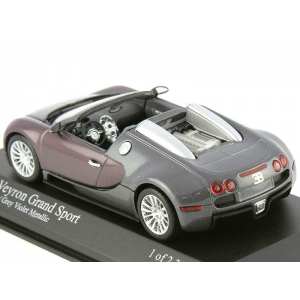 1/43 Bugatti Veyron Grand Sport Roadster 2009 graphite/grey violett met.