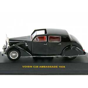 1/43 Voisin C28 AMBASSADE 1936 Black