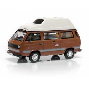 1/43 Volkswagen T3-a Camping Westfalia (high roof), brown