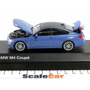 1/43 BMW M4 Coupe F82 2014 голубой мет
