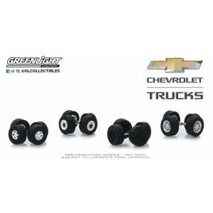1/64 набор Wheel & Tire Packs Series 2 4 комплекта колес Chevrolet Trucks