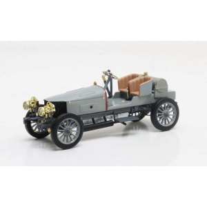 1/43 Spyker 60-hp four-wheel drive racing car 1903 серый