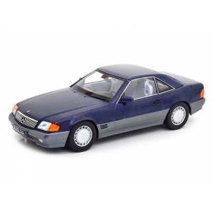 1/18 Mercedes-Benz 500SL R129 1993 родстер с жесткой крышей синий