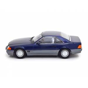 1/18 Mercedes-Benz 500SL R129 1993 родстер с жесткой крышей синий
