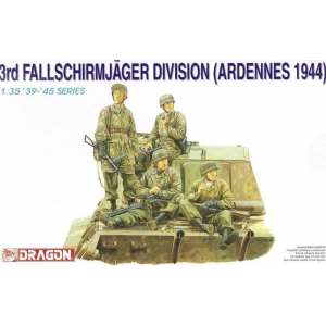 1/35 Фигуры 3rd Fallschirmjager Division (Ardennes 1944)