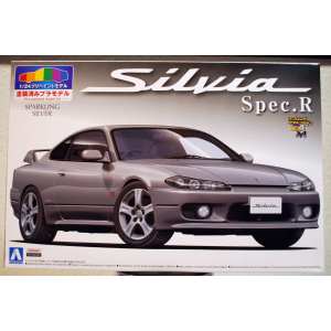 1/24 Nissan Silvia S15 Spec.R, уже окрашен, серебристый