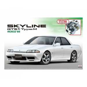 1/24 Автомобиль Nissan Skyline GTS-T Type M HCR32 (детализированный двигатель)