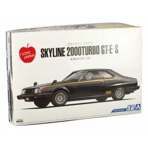 1/24 Nissan Skyline KHGC211 HT2000 Turbo GT-E S 1981