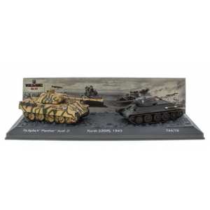 1/72 набор Т-34-76 и Panzer V Panther Ausf.D (Sd.Kfz.171) Курская дуга СССР 1943