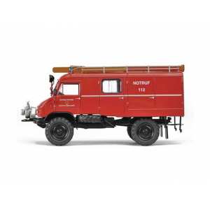 1/43 Mercedes-Benz Unimog 404 LF8 пожарный FW Häusern (двойная кабина)