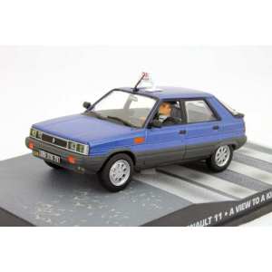 1/43 RENAULT 11 Taxi A View to a Kill 1985 Blue