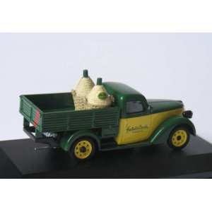 1/43 FIAT 1100 ELR грузовичoк Olio Carli 1953 желтый/зеленый