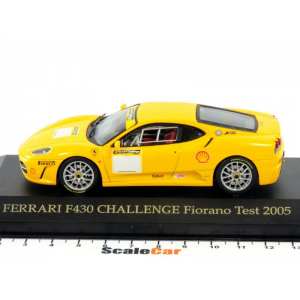 1/43 Ferrari F430 CHALLENGE Fiorano Test Yellow 2006