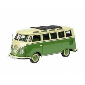 1/43 Volkswagen T1 Samba Bus 1950 green-beige