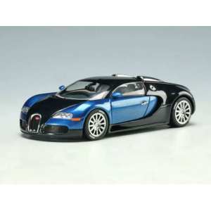 1/43 Bugatti EB 16.4 VEYRON PRODUCTION CAR 2005 (BLACK/BLUE)