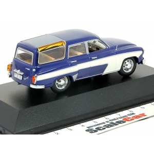 1/43 Wartburg 311 CAMPING 1957 Dark Blue and Cream