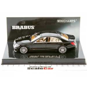 1/43 BRABUS 850 S63 (Mercedes-Benz S-classe W222) 2014 черный.