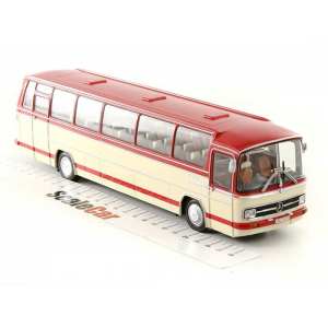 1/43 Mercedes-Benz O 302 автобус 1965 красный/бежевый