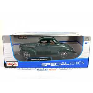 1/18 Ford Deluxe Coupe 1939 зеленый