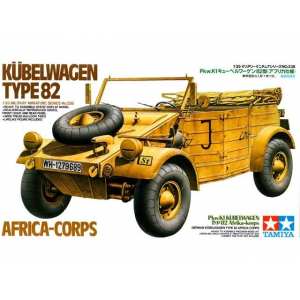 1/35 Немецкий автомобиль Kubelwagen Type 82 Africa-Corps (Кубельваген Африка Корпс)