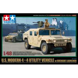 1/48 US Modern 4x4 (Hummer) с гранатометом M-19 и пулеметом М-60 (на выбор)