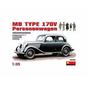 1/35 35095 МБ тип 170V Немецкий автомобиль Mercedes Benz 170 V MiniArt