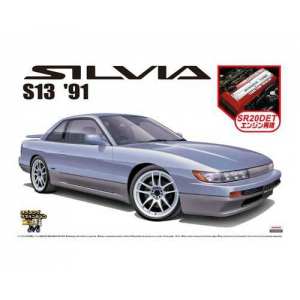 1/24 Автомобиль Nissan Silvia S13 1991 (поздняя версия)