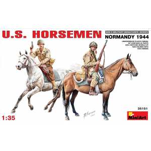 1/35 Фигуры U.S. HORSEMEN. NORMANDY 1944