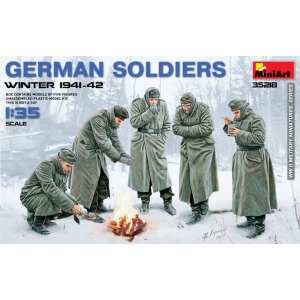1/35 Фигуры GERMAN SOLDIERS WINTER 1941-42