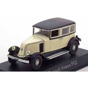 1/43 Renault Type PG2 Vivasix 1928 бежевый с черным
