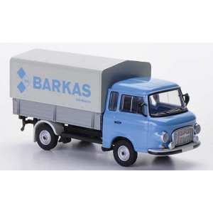 1/43 BARKAS B 1000 бортовой грузовик с тентом BARKAS IFA Mobile 1970
