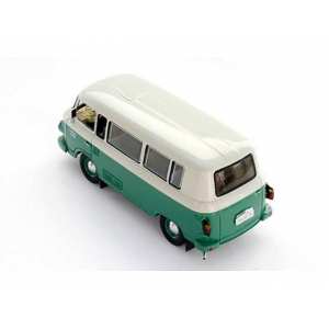 1/43 Barkas B1000 Minibus 1965 Green and Light Grey
