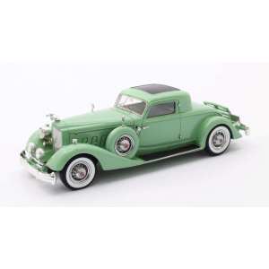 1/43 Packard 1108 Twelve Stationary Coupe Dietrich 1934 зеленый