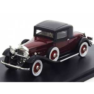 1/43 Packard 902 Standard Eight Coupe 1932 бордовый с черным