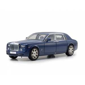 1/18 Rolls-Royce Phantom EWB 2003 (metropolitan blue) синий