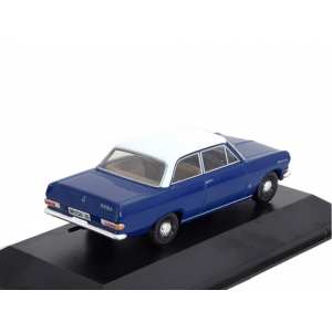 1/43 Opel Rekord A (Двухдверный Седан) 1963 синий с белым