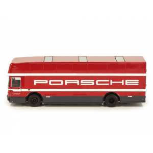 1/43 Mercedes-Benz O 317 Race truck Porsche Motorsport красный