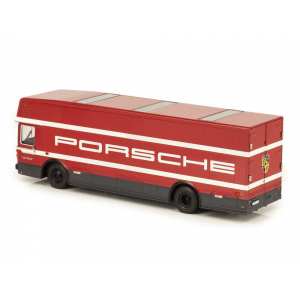 1/43 Mercedes-Benz O 317 Race truck Porsche Motorsport красный