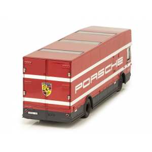 1/43 Mercedes-Benz O 317 Race truck Porsche Motorsport красный