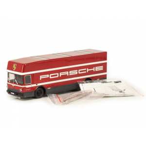 1/43 Mercedes-Benz O 317 Race truck Porsche Motorsport красный