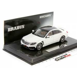 1/43 BRABUS 850 S63 (Mercedes-Benz S-classe W222) 2014 белый