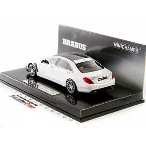 1/43 BRABUS 850 S63 (Mercedes-Benz S-classe W222) 2014 белый