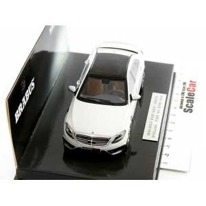 1/43 BRABUS 850 S63 (Mercedes-Benz S-classe W222) 2014 белый