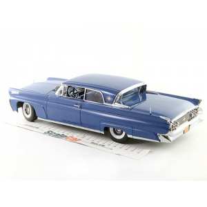 1/18 Lincoln Continental Mark III Hard Top 1958 seneca blue синий