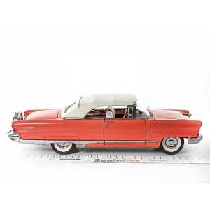 1/18 Lincoln Premiere Convertible 1956 коралловый с белым тентом