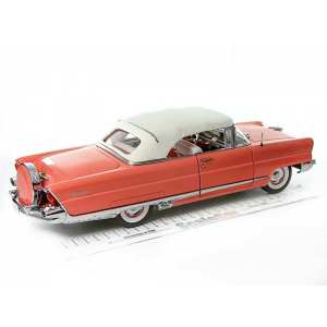 1/18 Lincoln Premiere Convertible 1956 коралловый с белым тентом