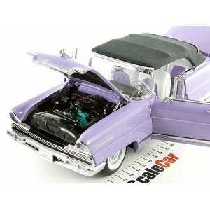 1/18 Lincoln Premiere - Closed Convertible -Wisteria, 1956